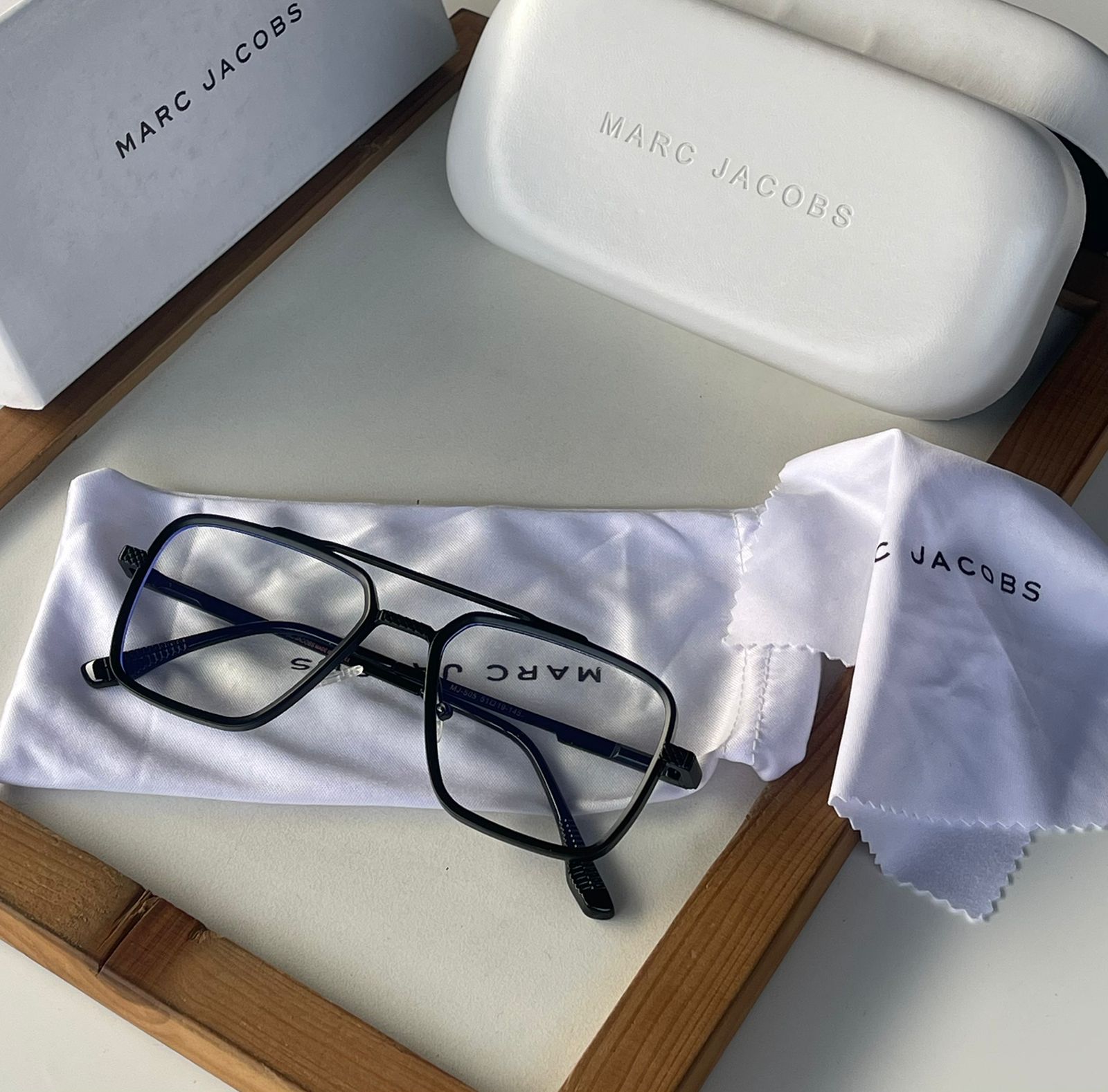 MARC JACOBS Transparent Lens Sunglasses – Unisex