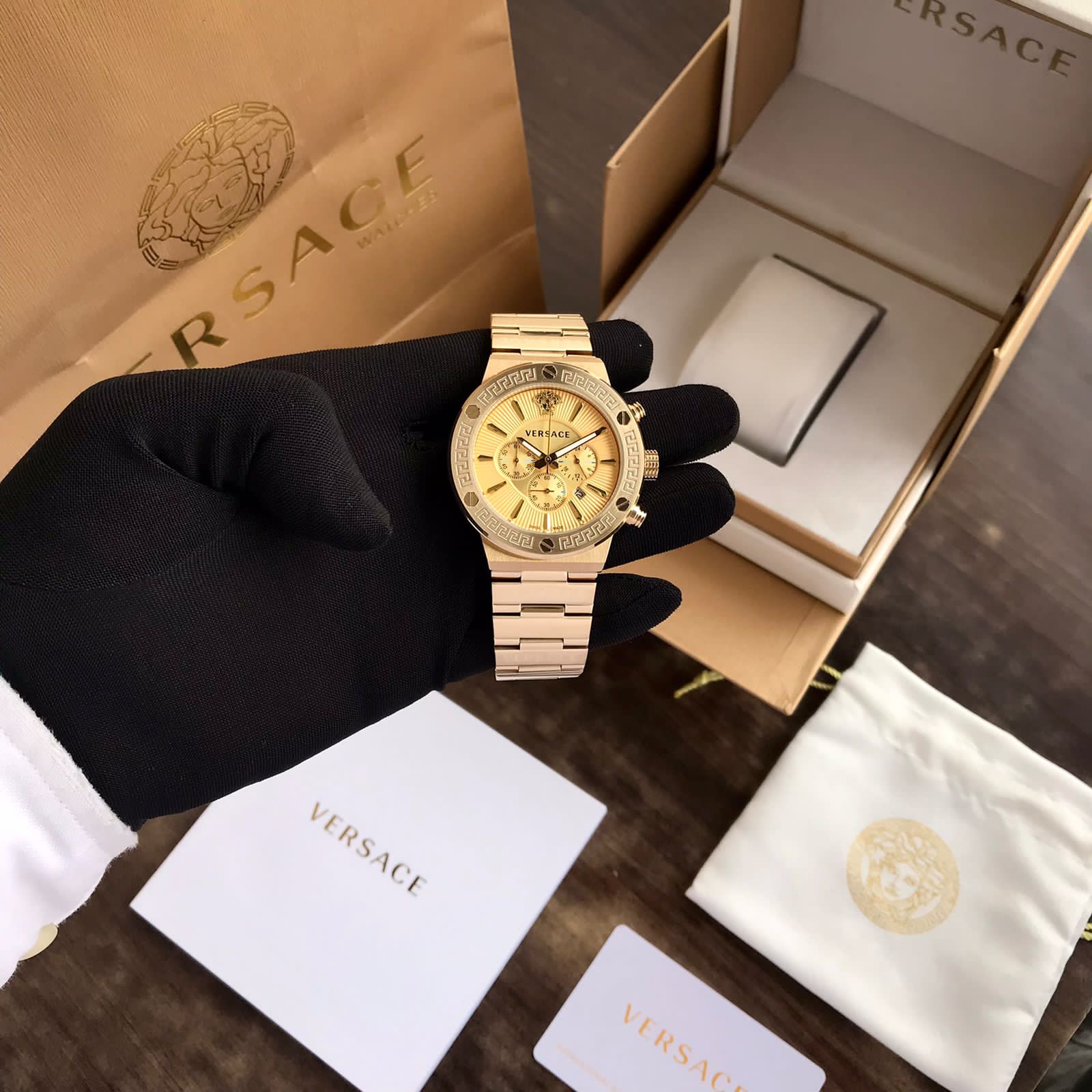 Amazing vsache luxury men watch