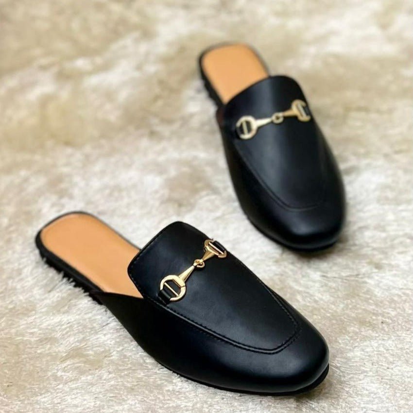 Amazing GC Leather Mules - AmazingBaba