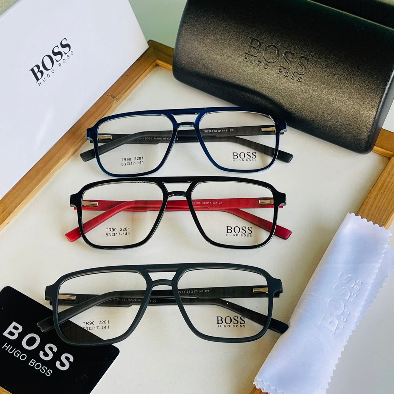 Hb transparent premium sunglasses