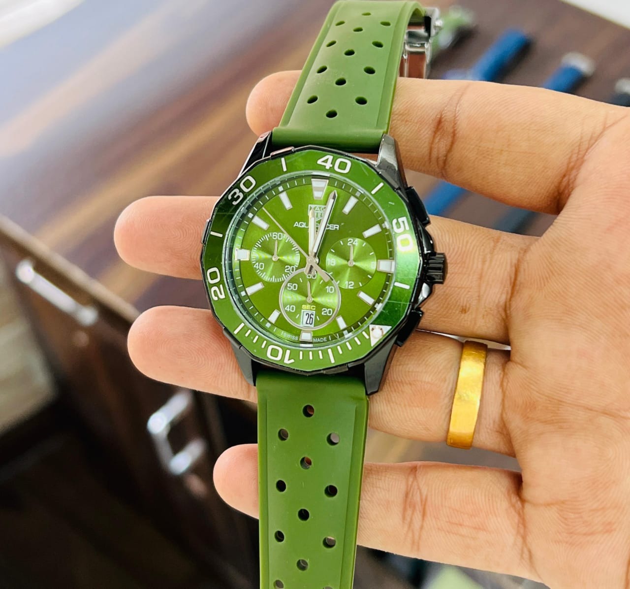 Amazing TG Aquaracer Chronograph watch - AmazingBaba