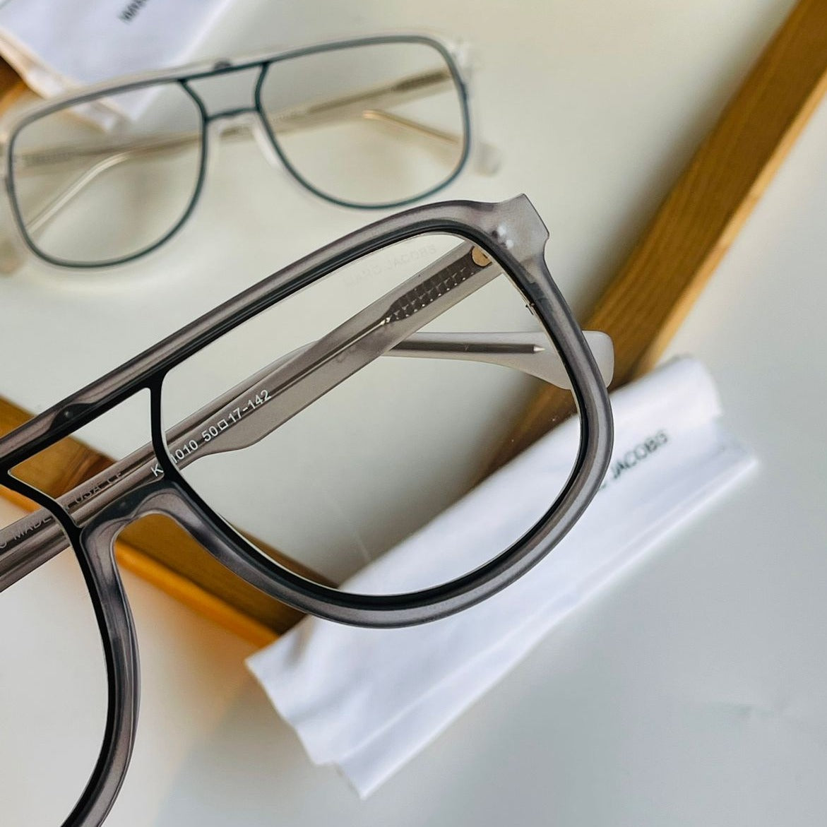 Mj Transparent power lens Sunglasses