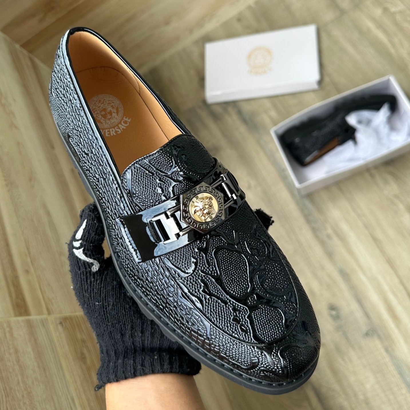 Vsace premium quality loafers shoes - AmazingBaba