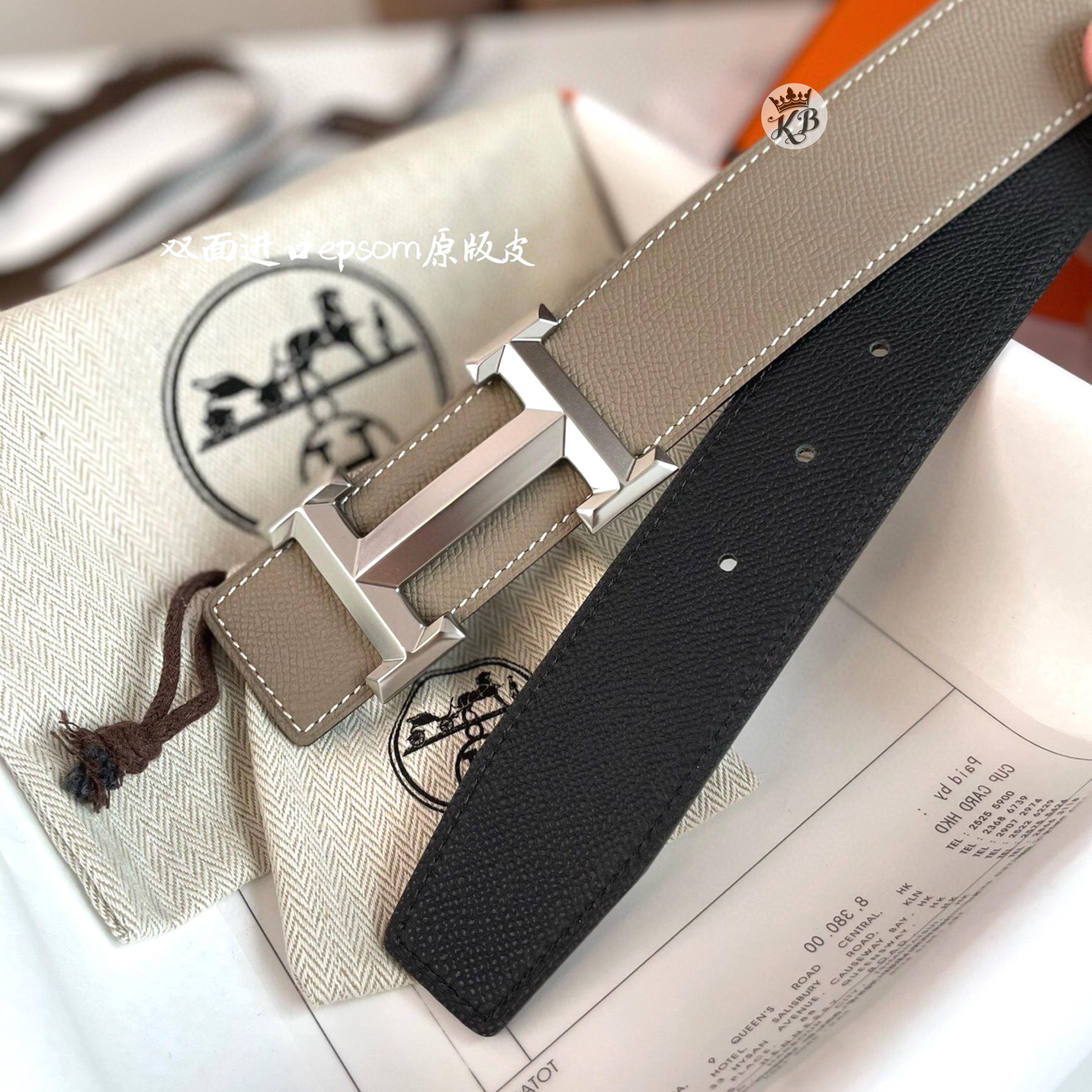 Italian leather belt - AmazingBaba