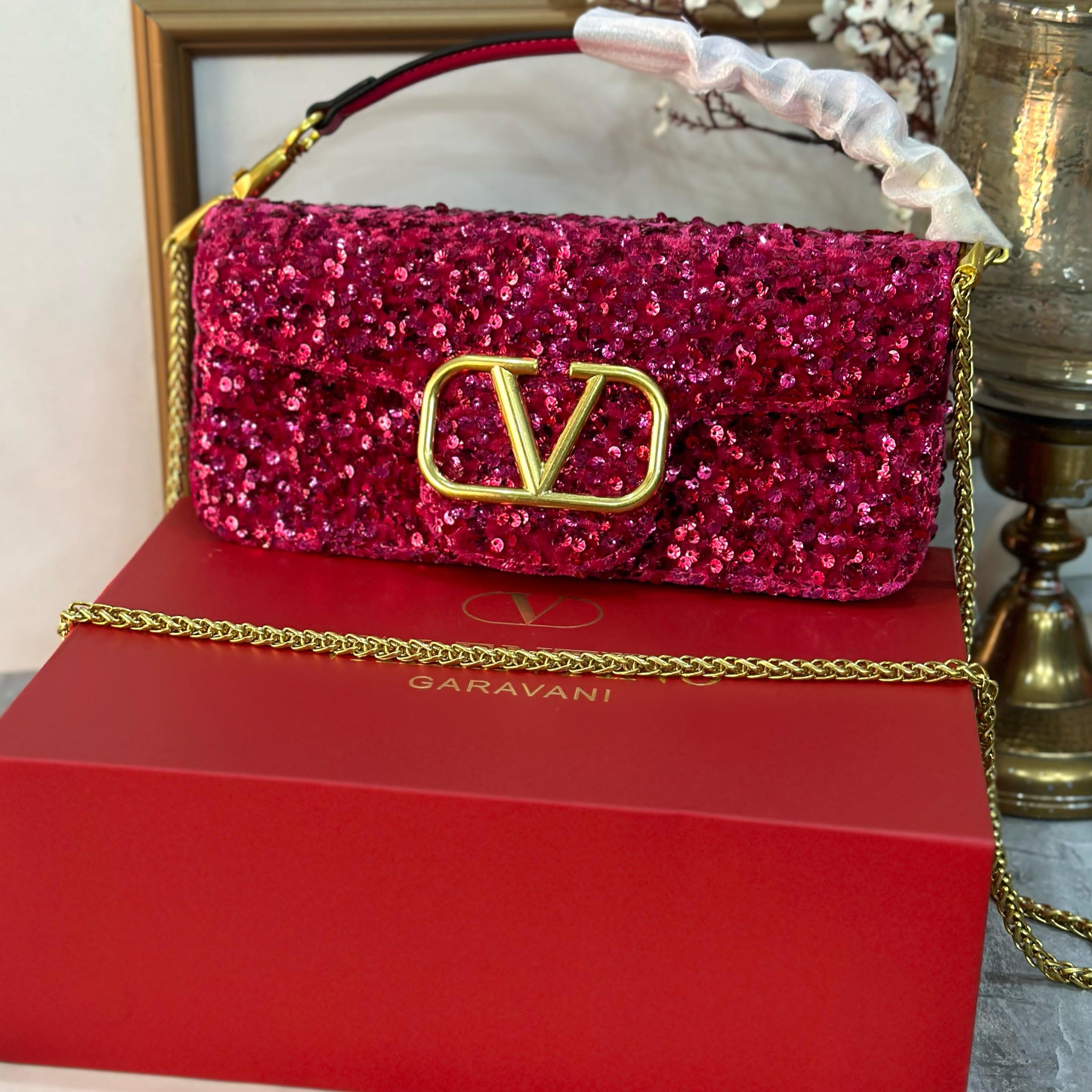 Amazing premium sequin sling bag