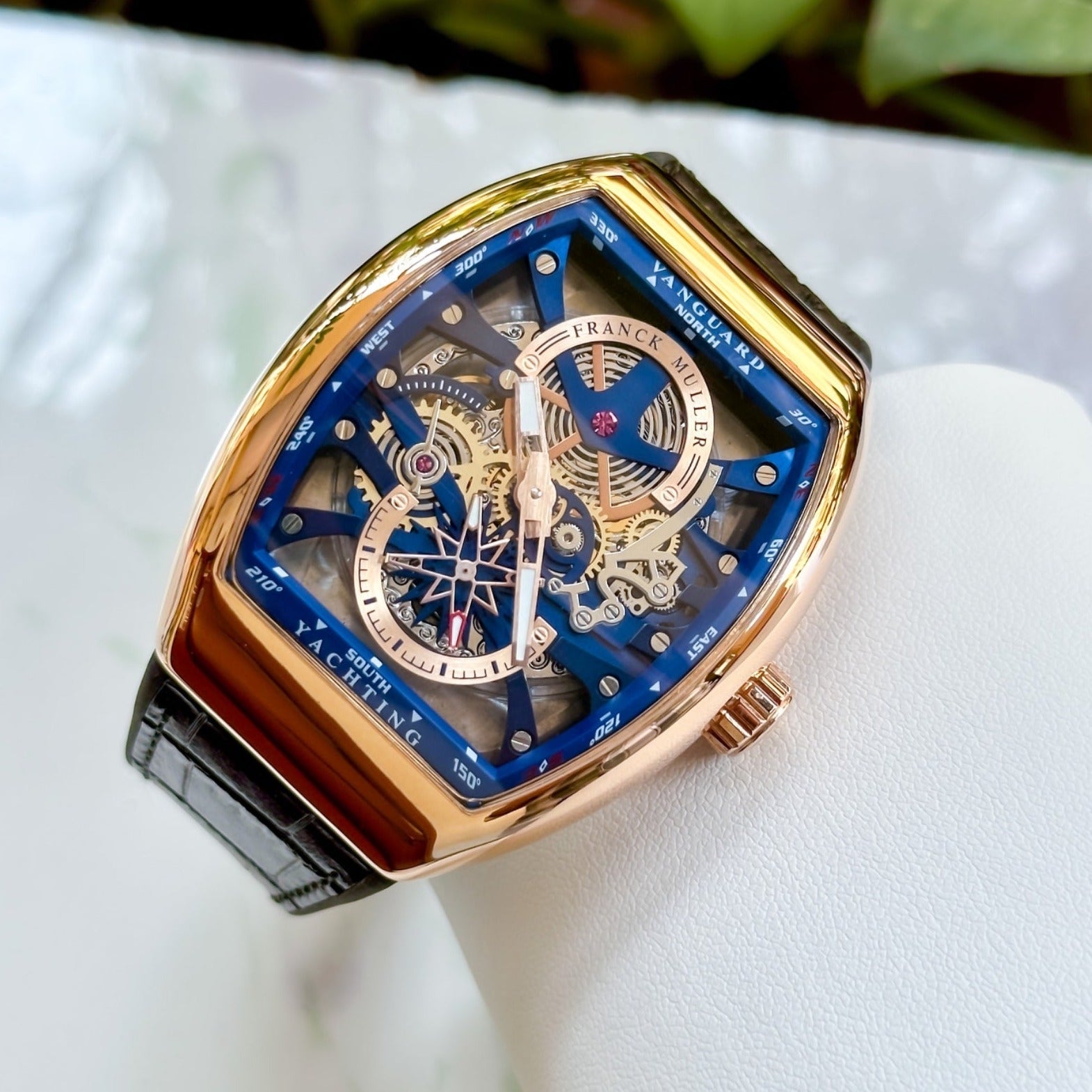 Amazing fm vanguard Skelton watch