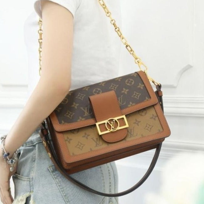 Lv Dauphine Premium Monogram Bag - AmazingBaba