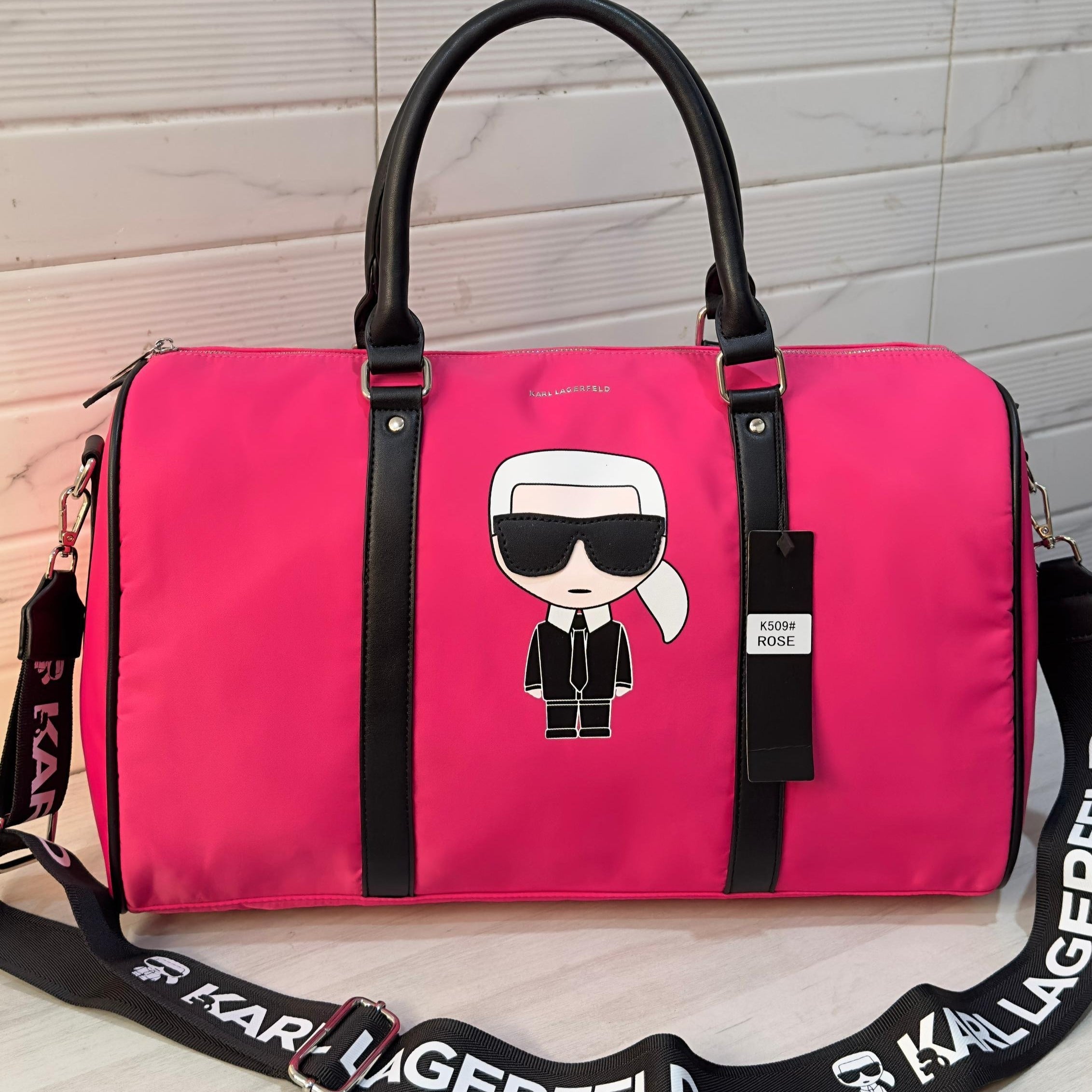 Lagerfeld Duffle Bag - AmazingBaba