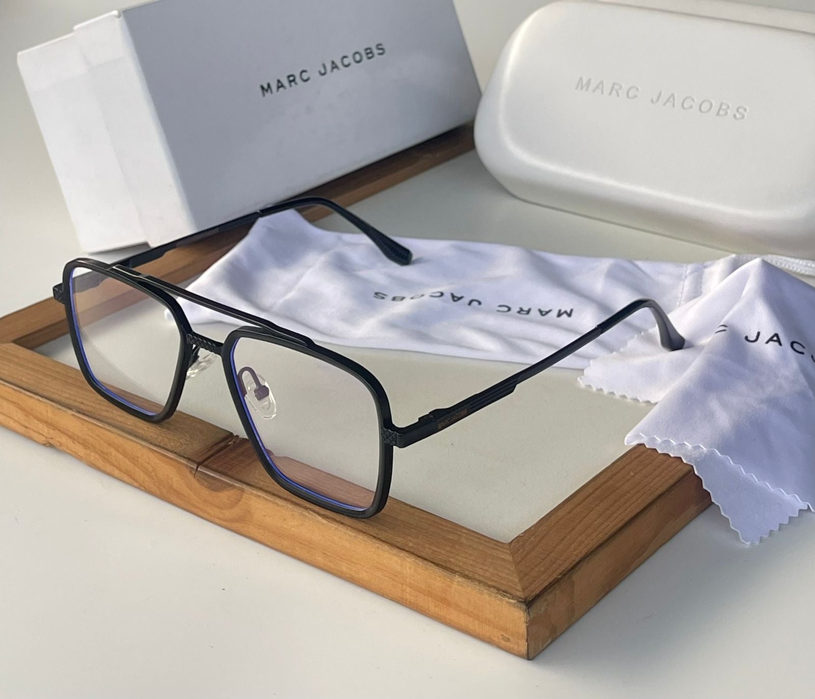 MARC JACOBS Transparent Lens Sunglasses – Unisex