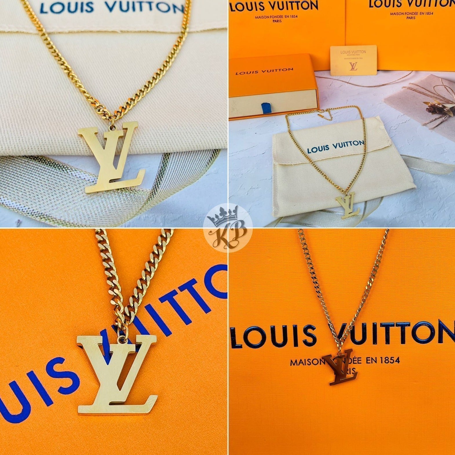 Amazing lv premium quality necklace