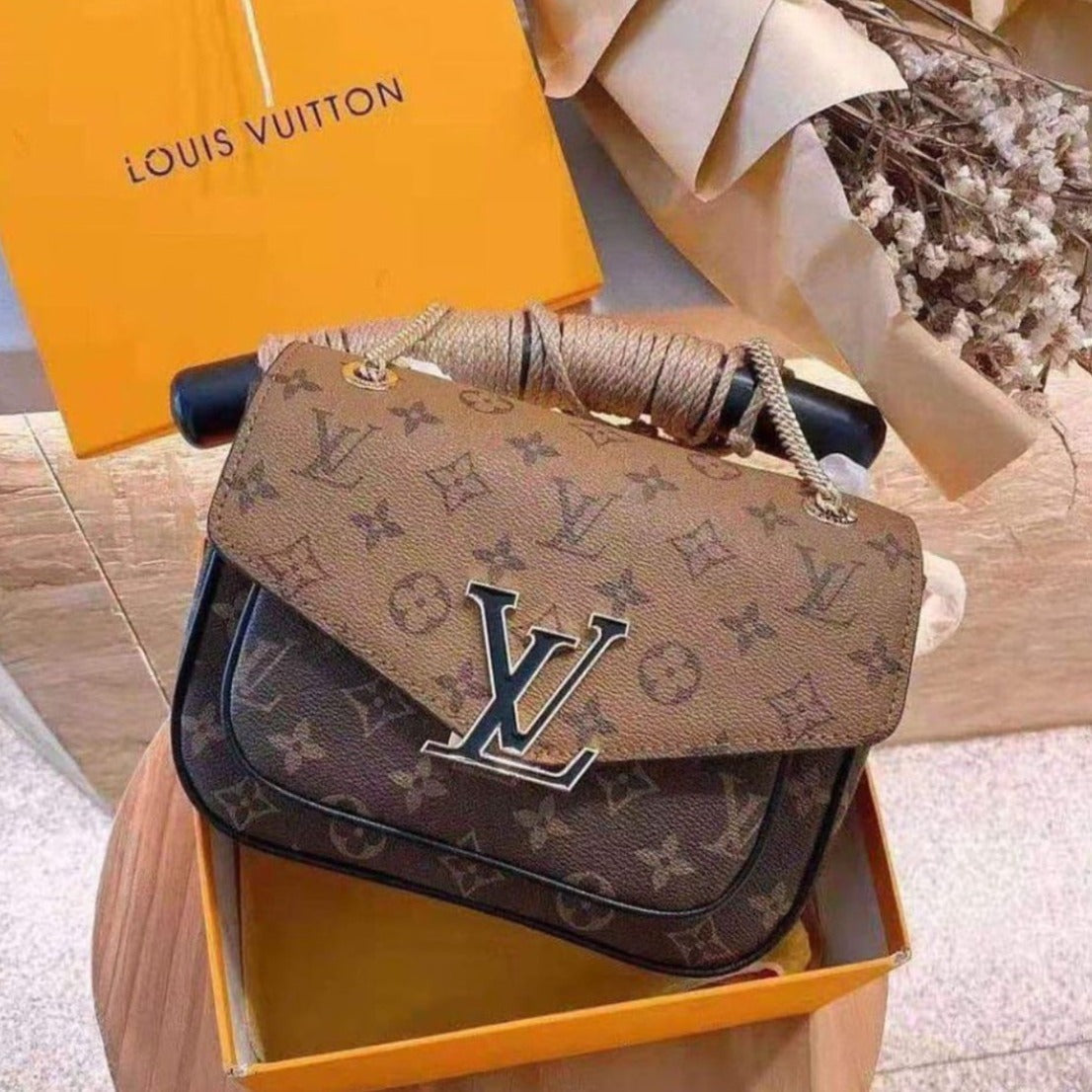 Lv premium dust handbag - AmazingBaba