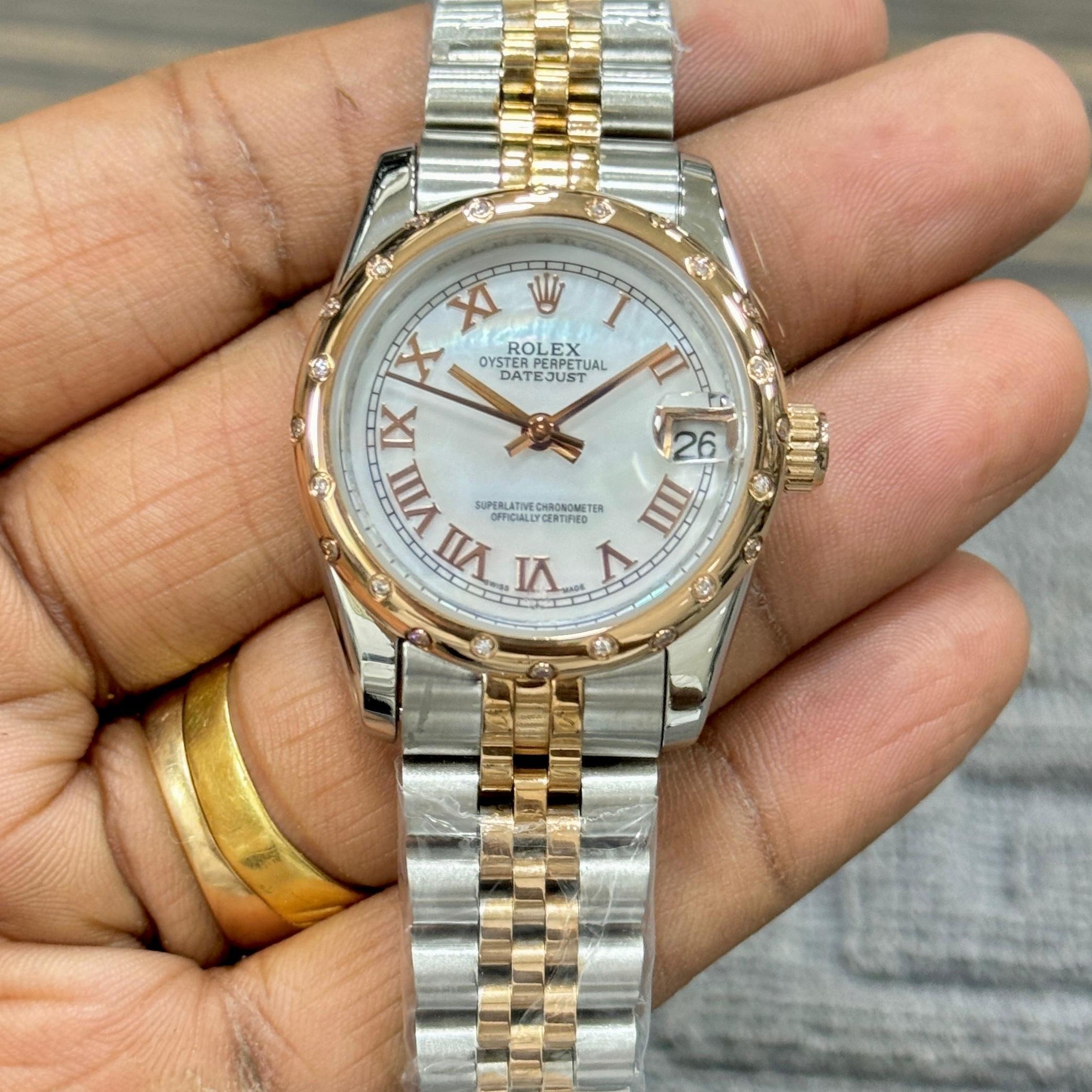 Amazing rlx date just lady watch