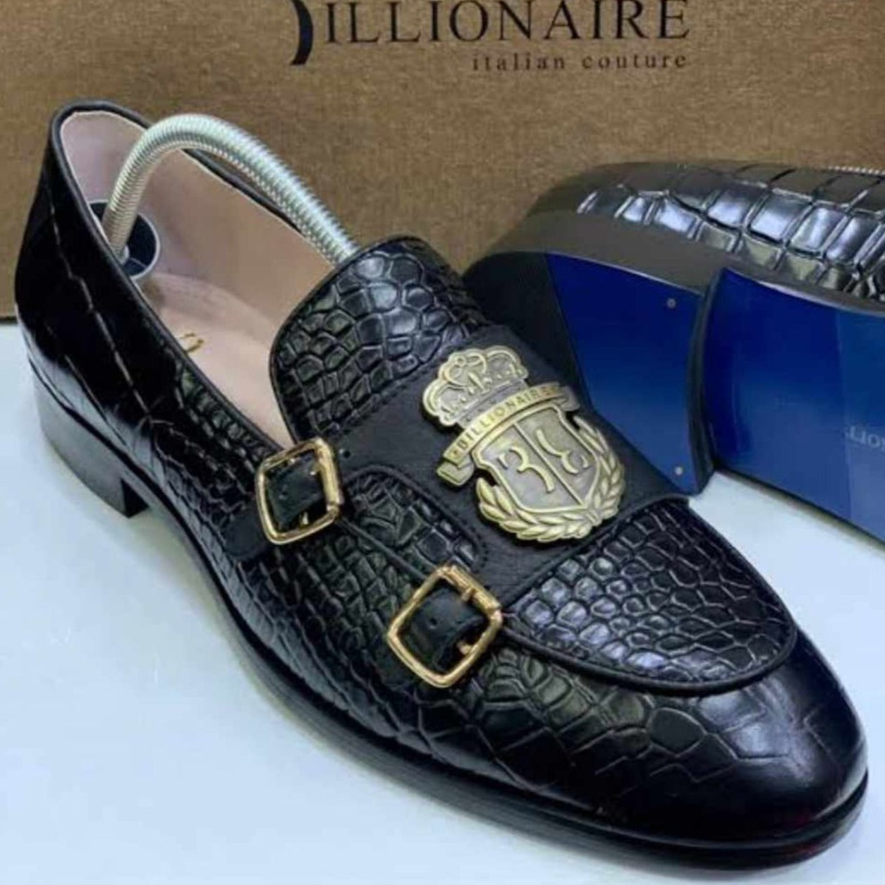 Amazing Buckle Monk Strap Moccasins shoes - AmazingBaba