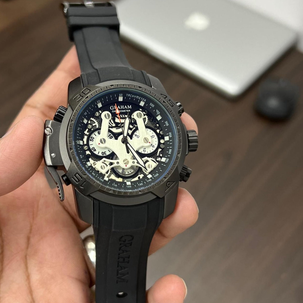 Amazing graham Chrono fighter watch