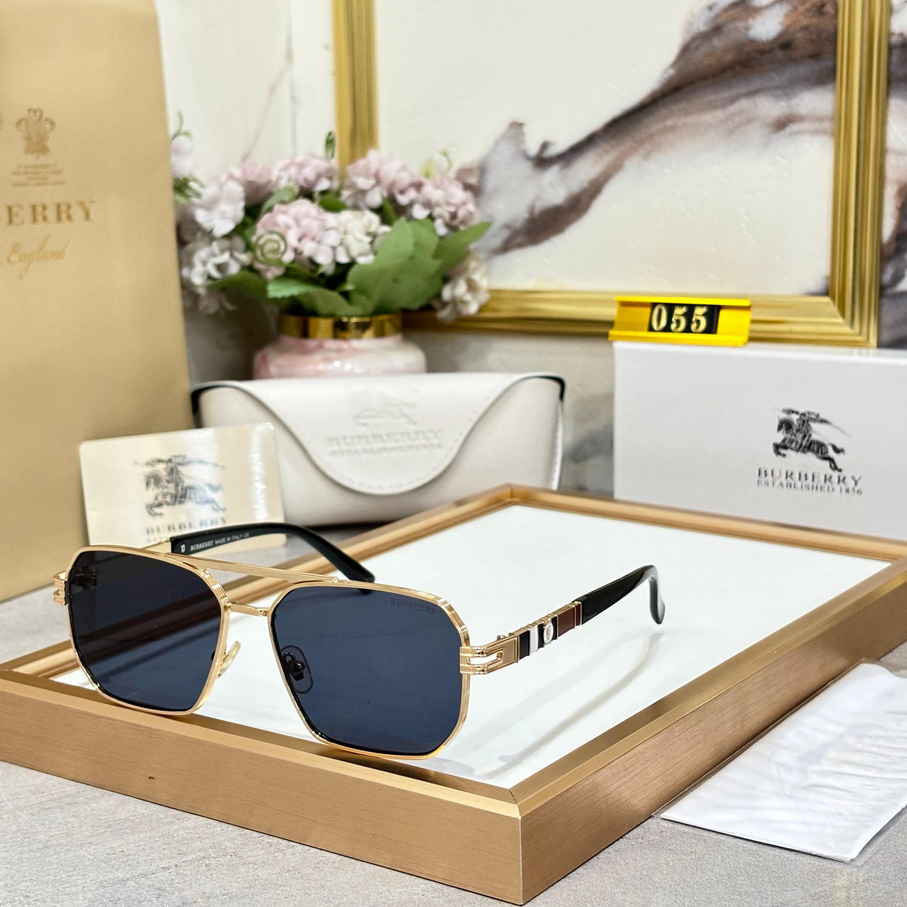 Amazing bburry luxury men sunglasses