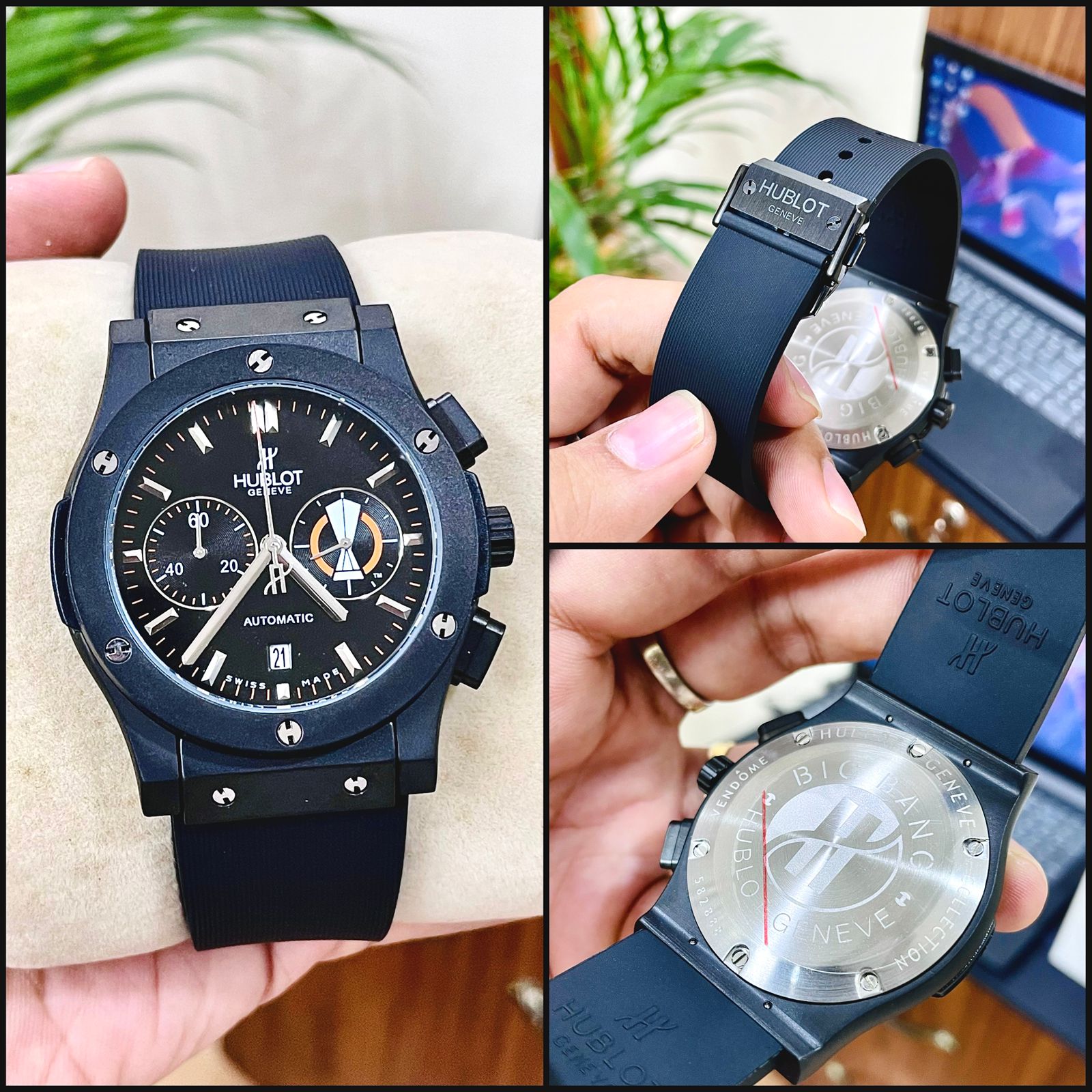 Classic Fusion Chronograph ceramic watch - AmazingBaba