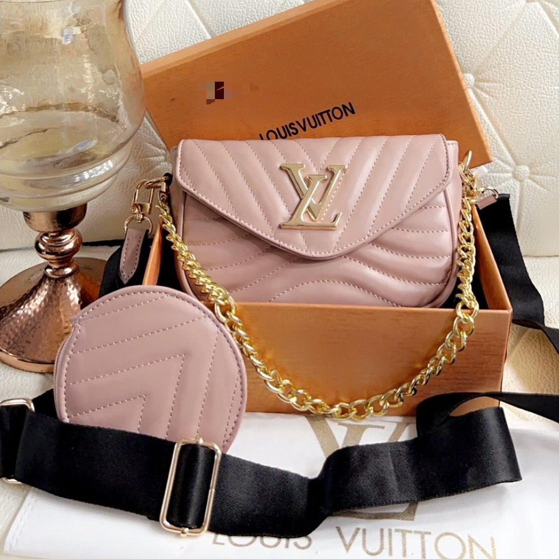 Amazing lv wave Pochette Shoulder bag - AmazingBaba