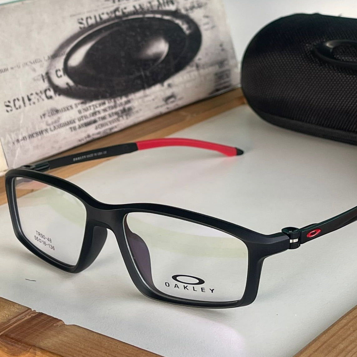 Oakley Transparent Premium Sunglasses - AmazingBaba