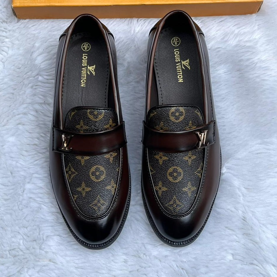 Lv premium loafers shoes - AmazingBaba