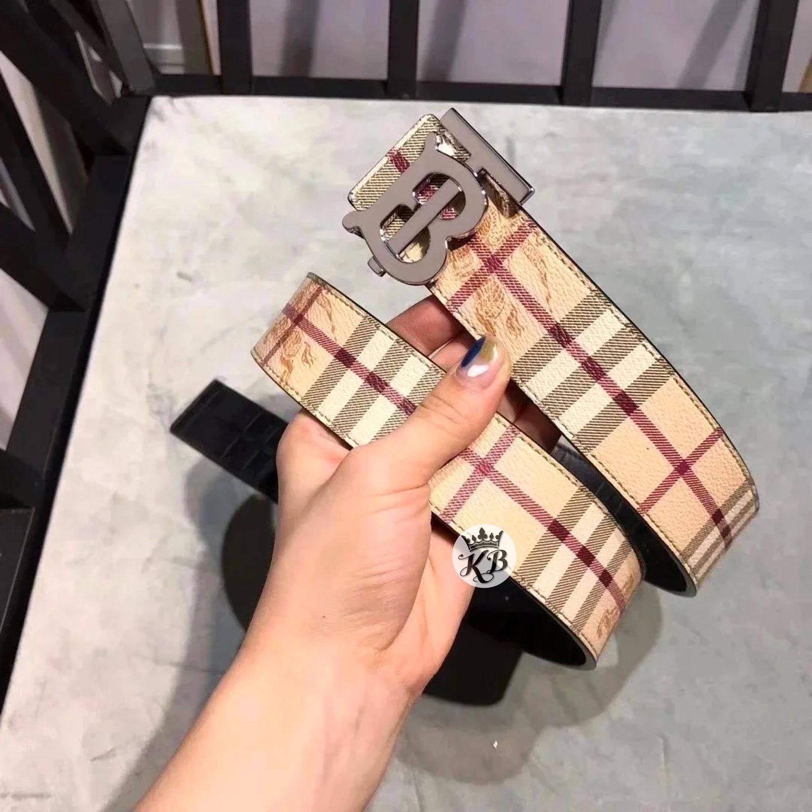 Brbury premium luxury Reversible belt - AmazingBaba