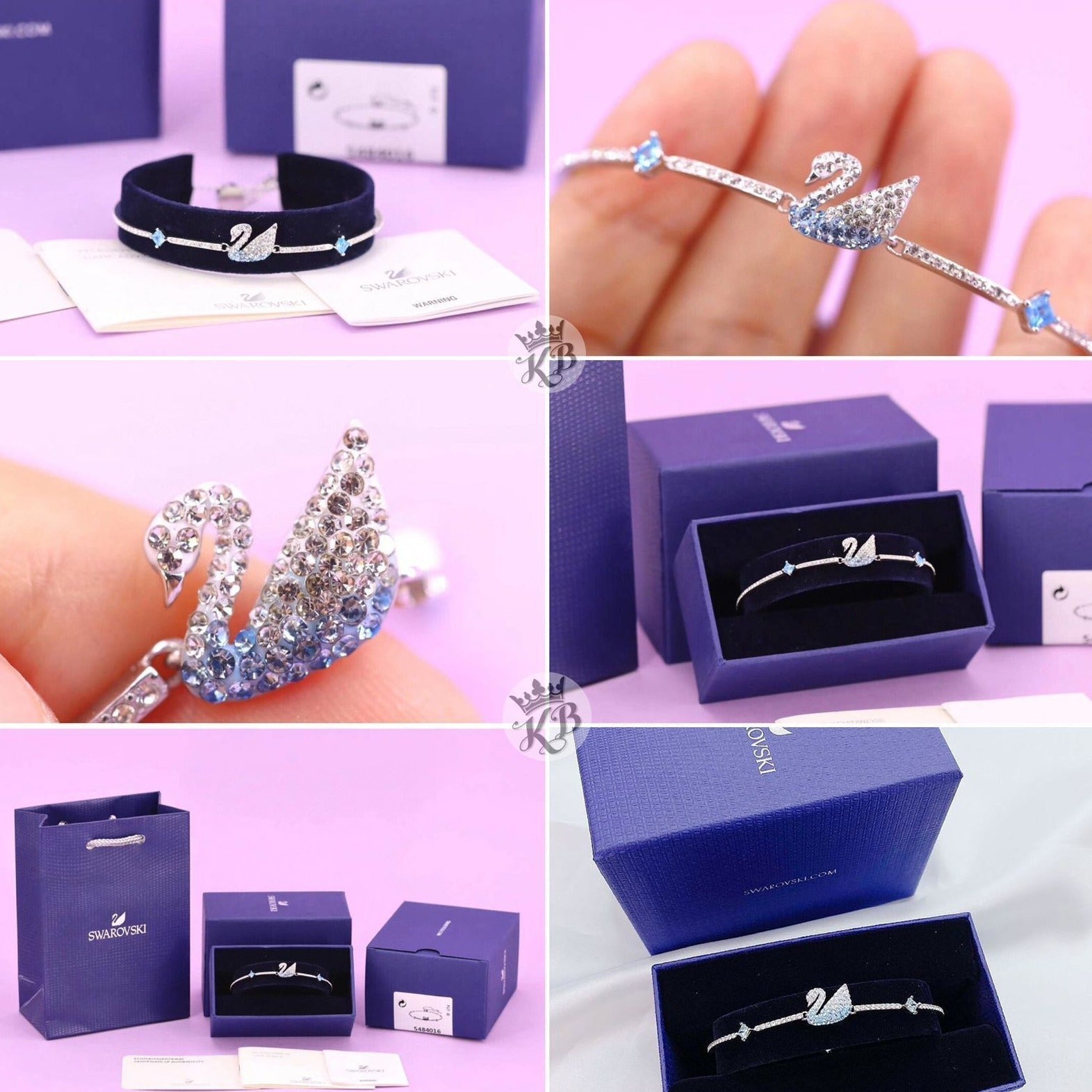 Amazing iconic swan bracelet