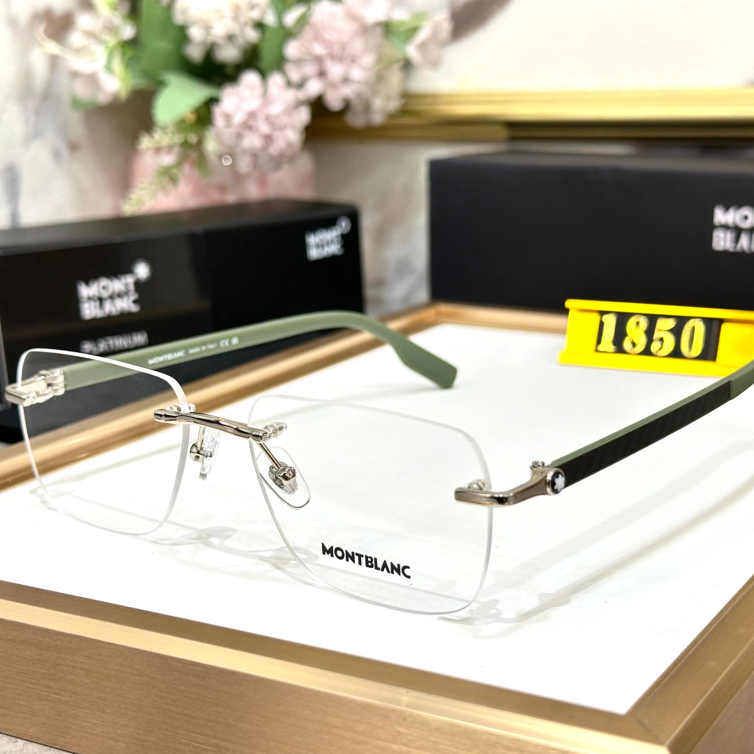 Amazing mb premium rimless sunglasses