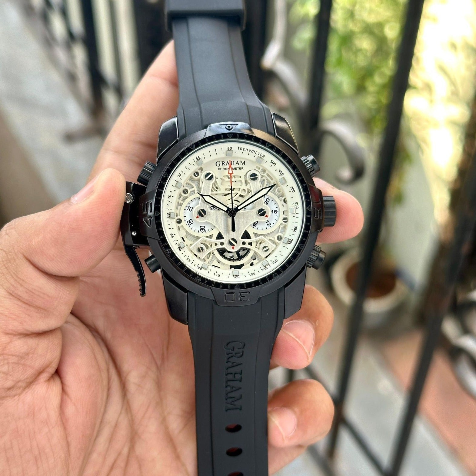 Amazing graham Chrono fighter watch