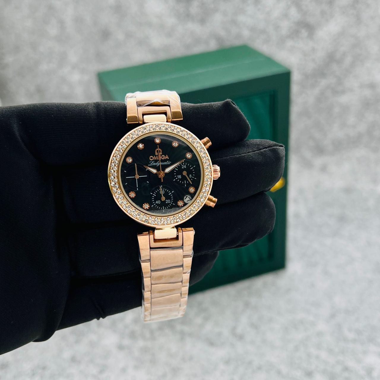 Amazing omg ladymatic luxury watch