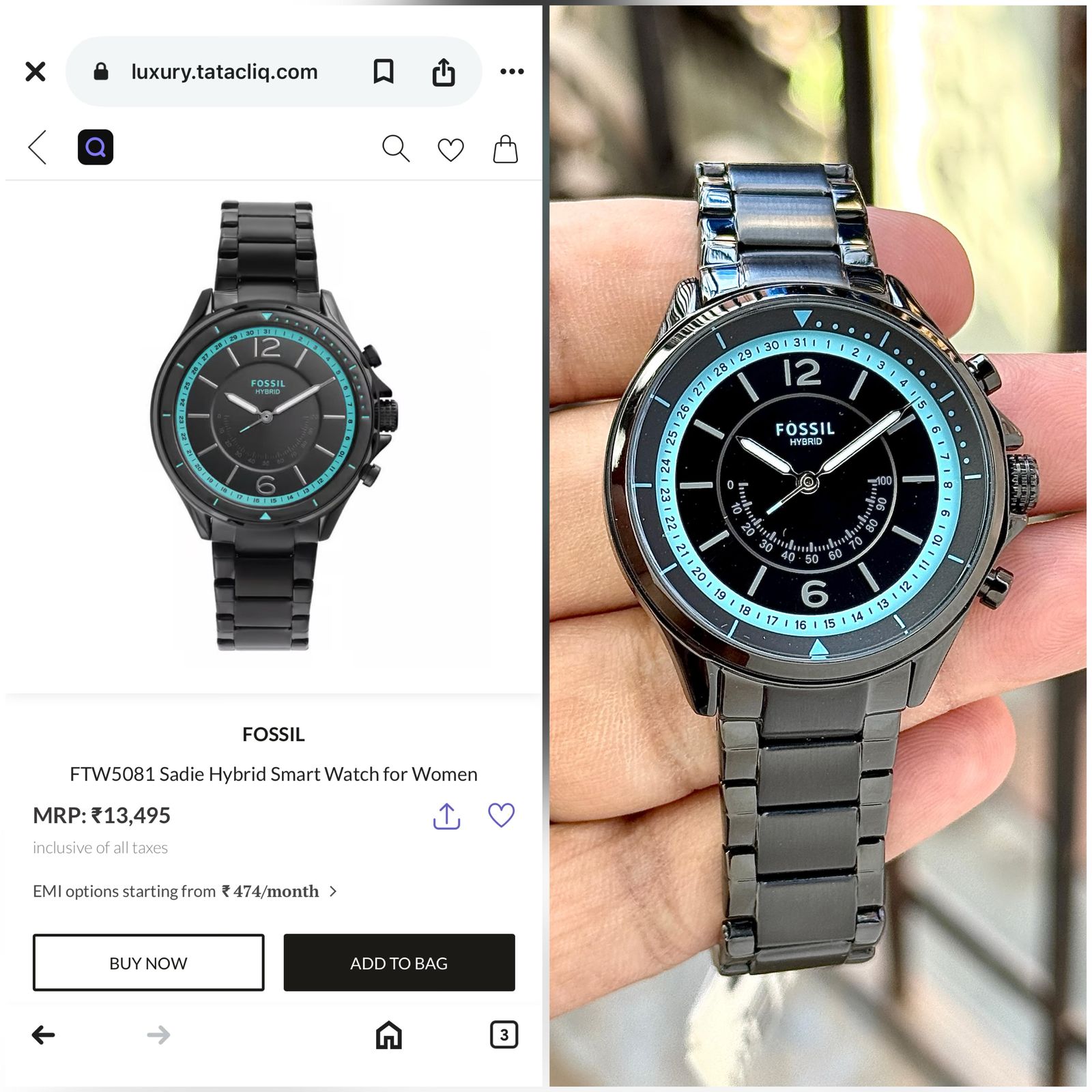 Fossil premium quality watch