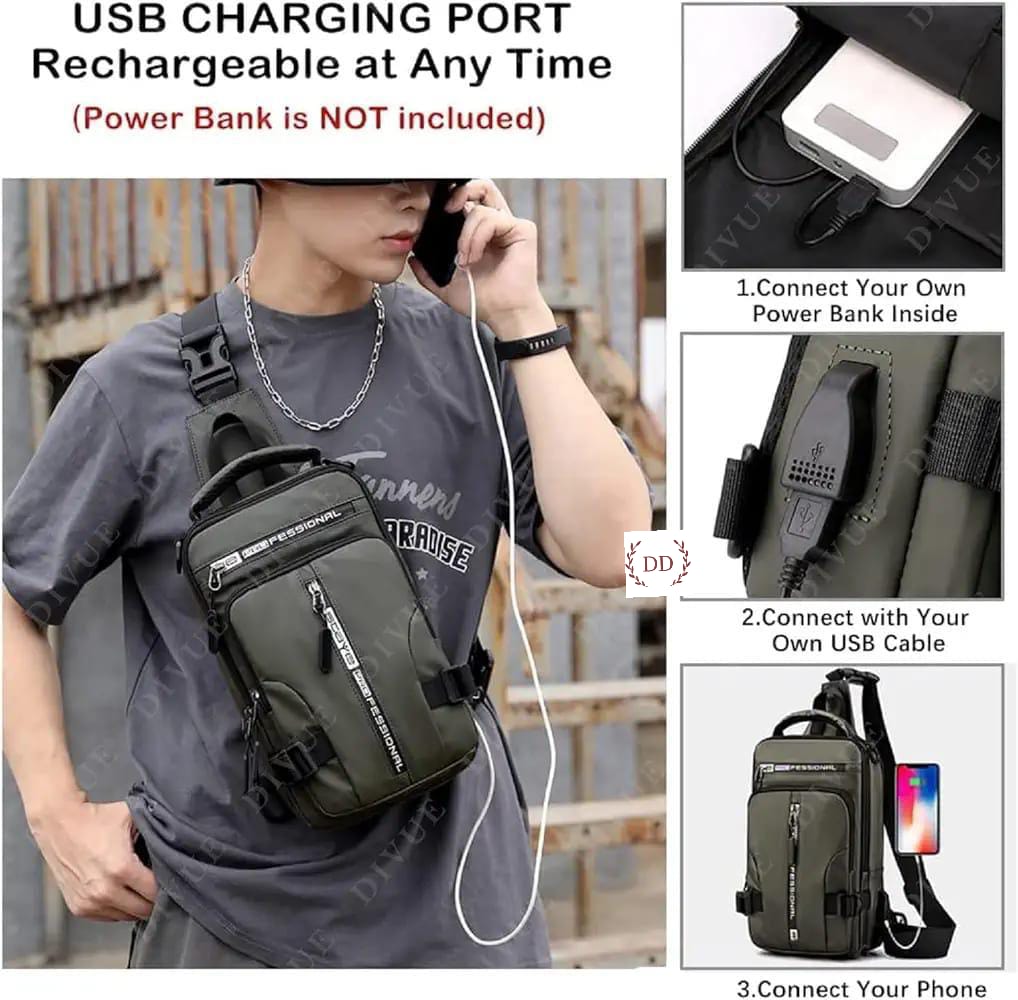 Crossbody men sling bag - AmazingBaba