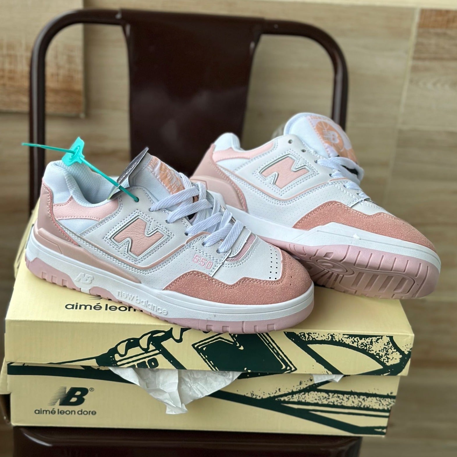 Amazing NB 550 Pink Shoes