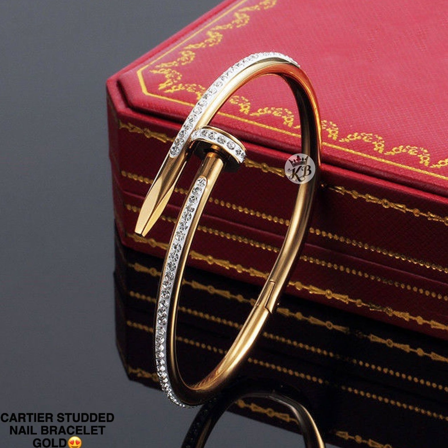 Ctr premium studded bracelet