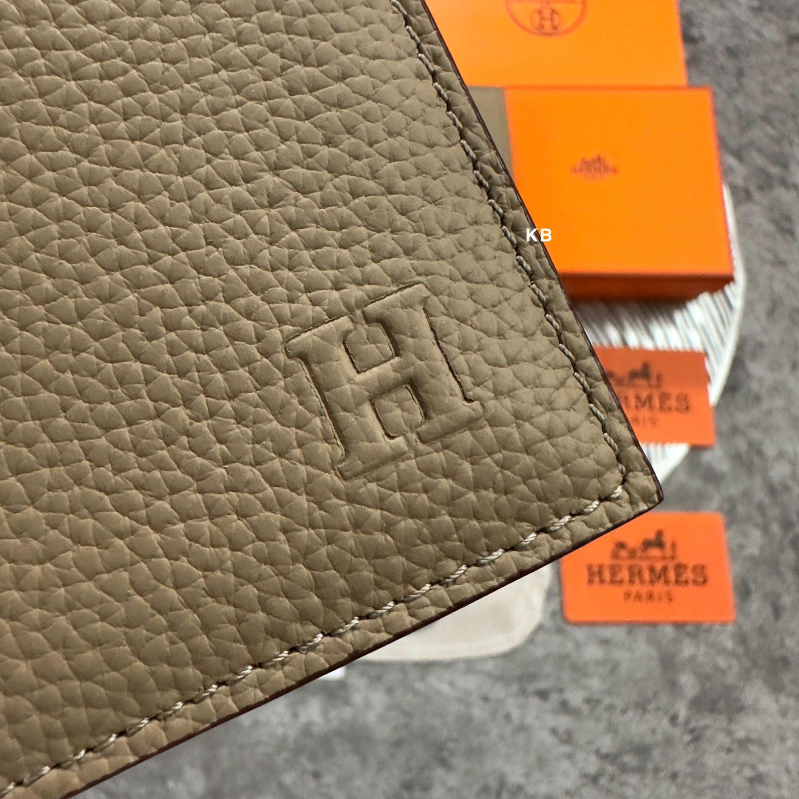 Herms compact wallet