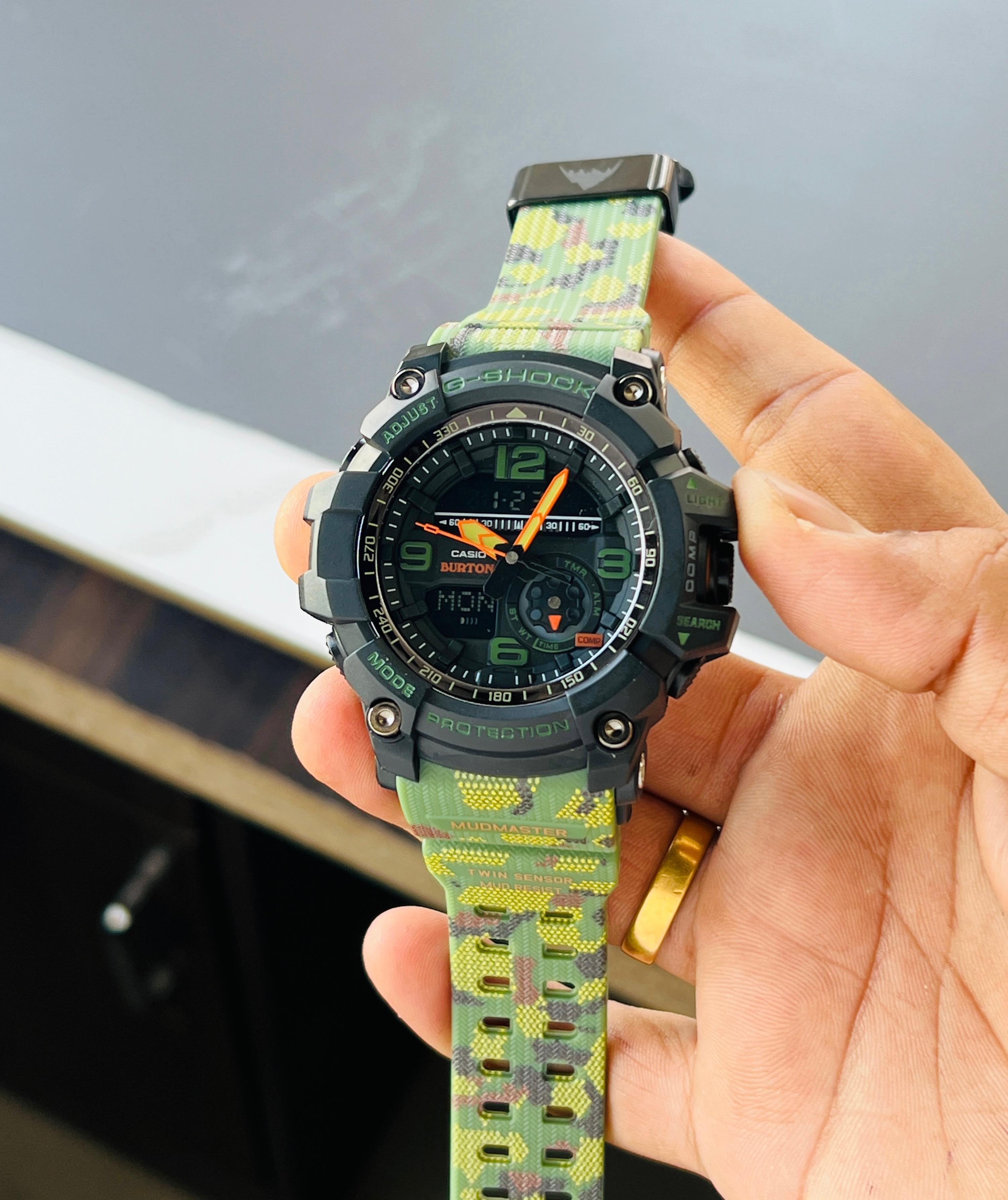 Premium Mud-Resistant Analog-Digital Watch