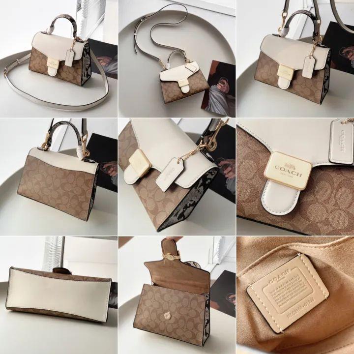 Pepper satchel signature handbag