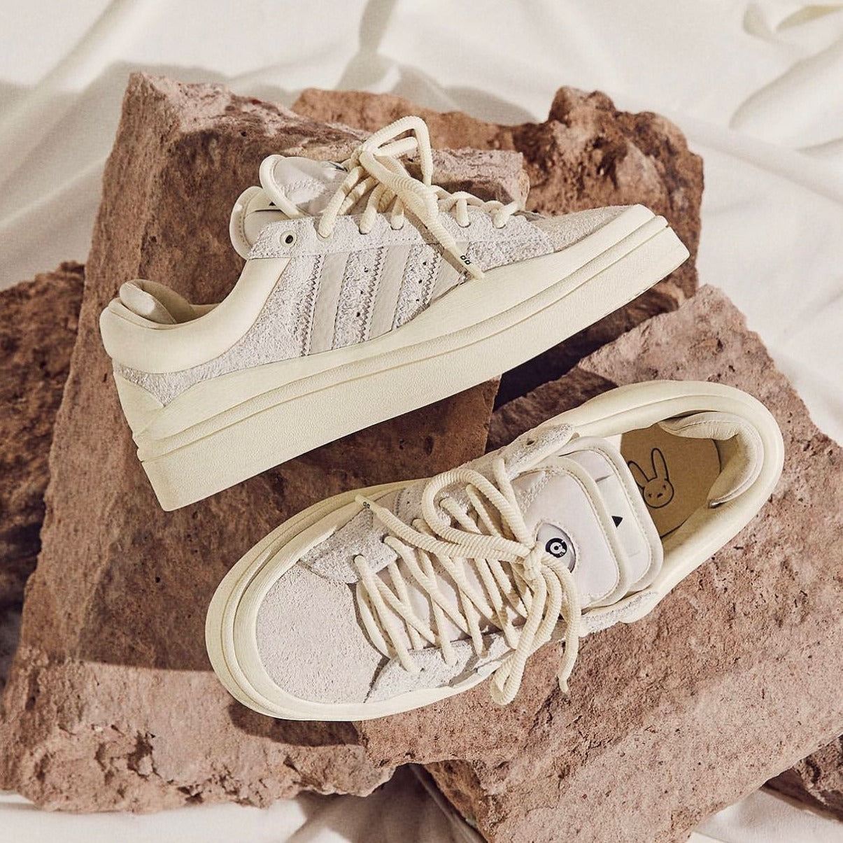 Ad bad bunny campus light shoes - AmazingBaba