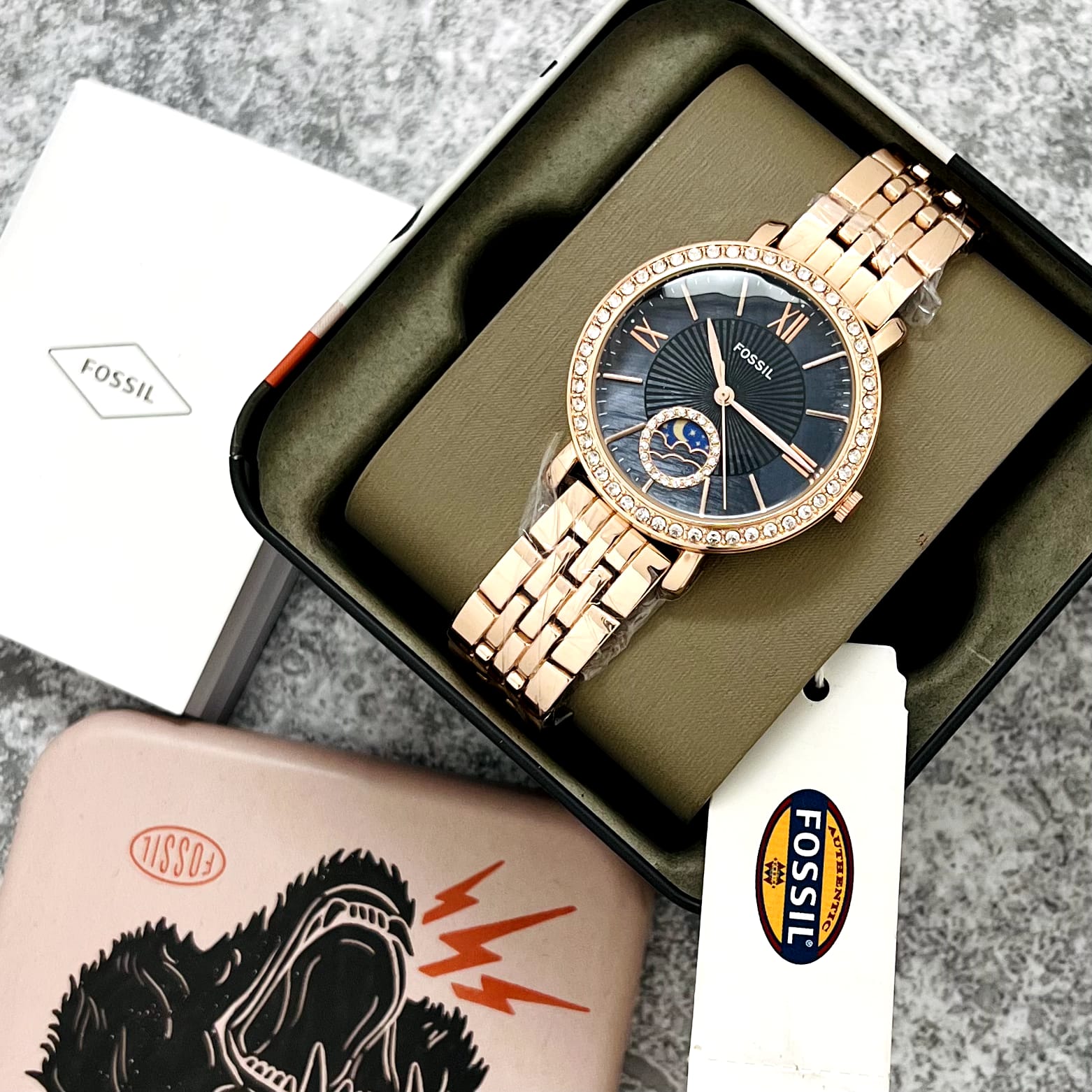 Fssl Jacqueline Sun Moon Watch - AmazingBaba