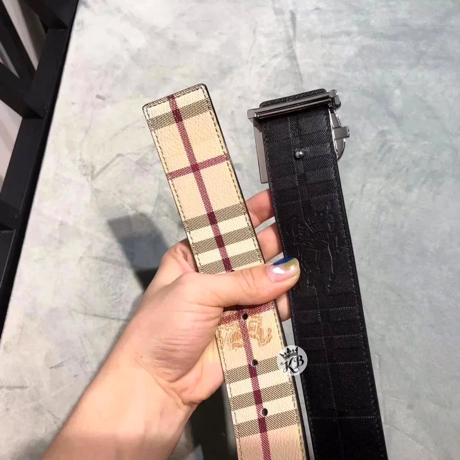 Brbury premium luxury Reversible belt - AmazingBaba