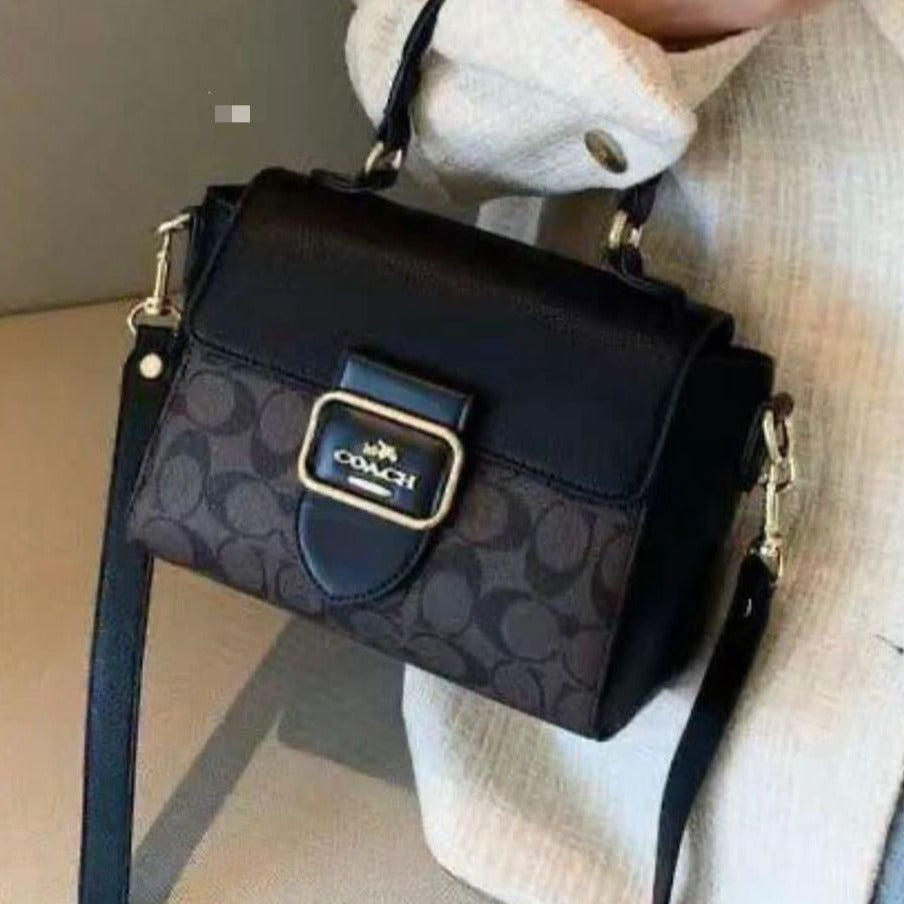 Morgan Top Handle High Quality Leather Bag - AmazingBaba