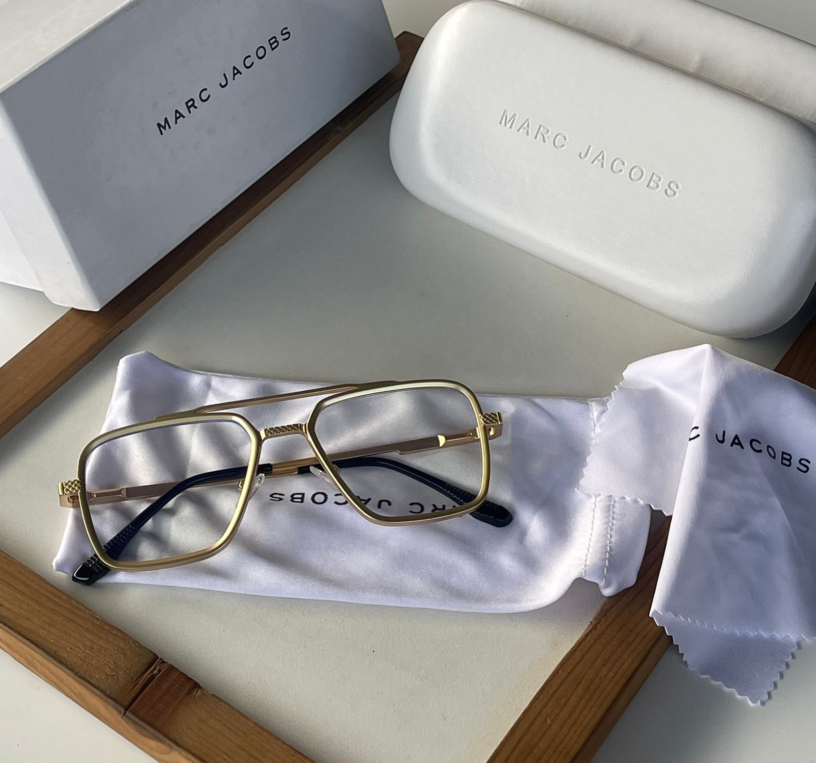 MARC JACOBS Transparent Lens Sunglasses – Unisex