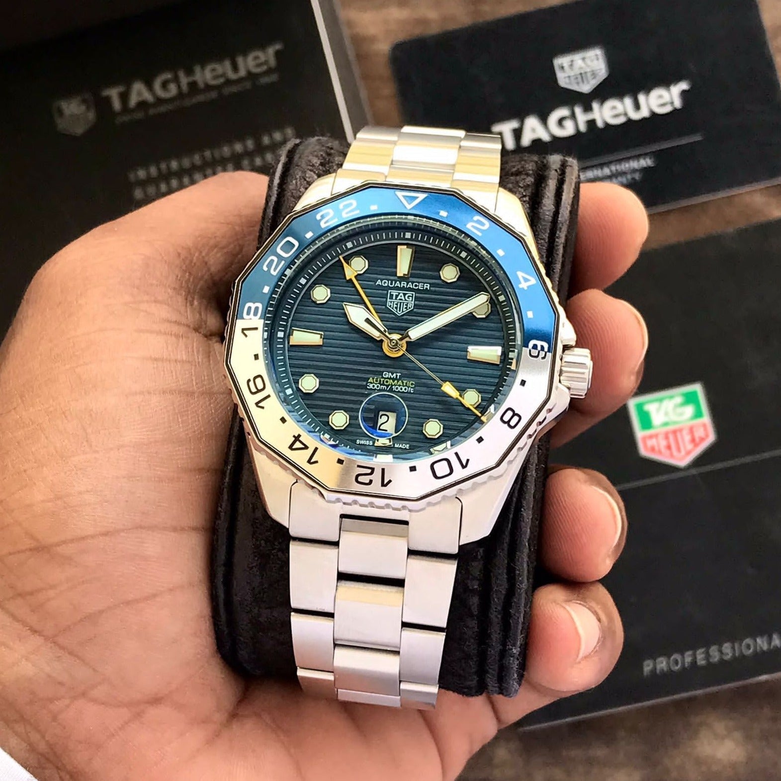 Aquaracer Professional 300 GMT Calibre watch - AmazingBaba