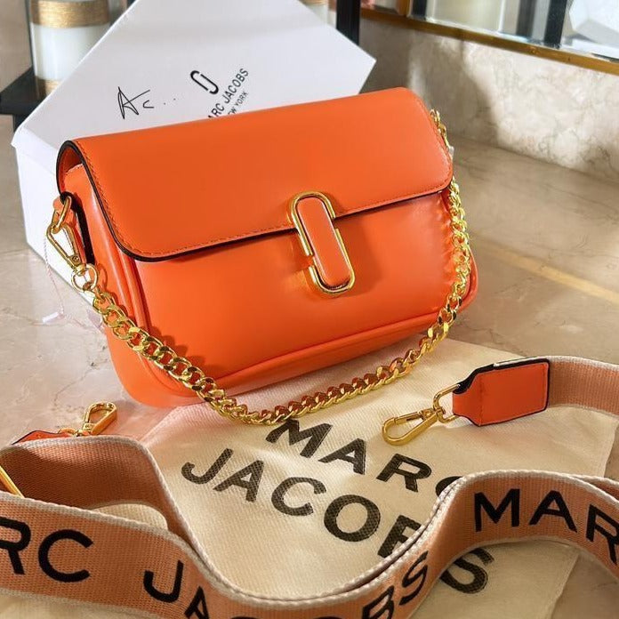 Mj sac Flap leather sling bag