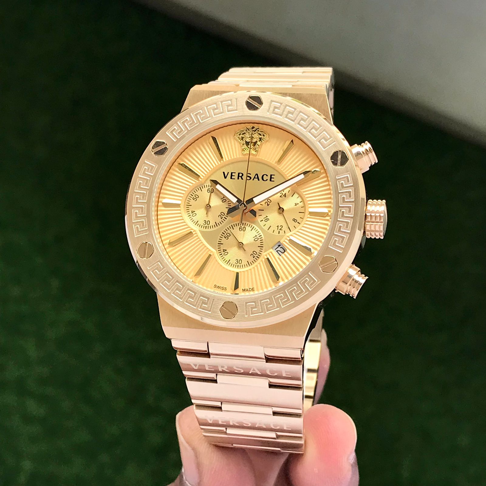 Amazing vsache luxury men watch