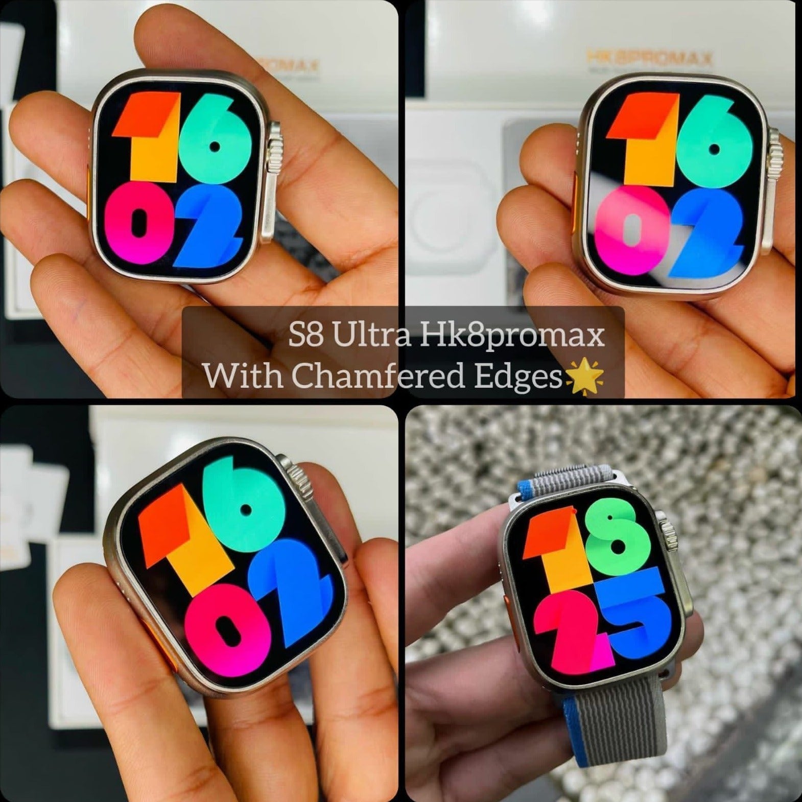 Hk8 pro maxx Smart Watch With Amoled display