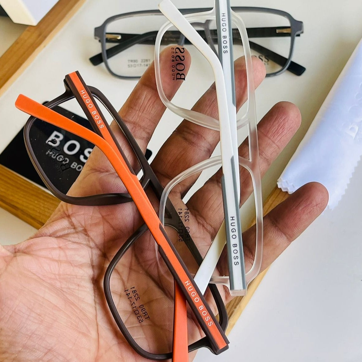 Hb transparent premium sunglasses