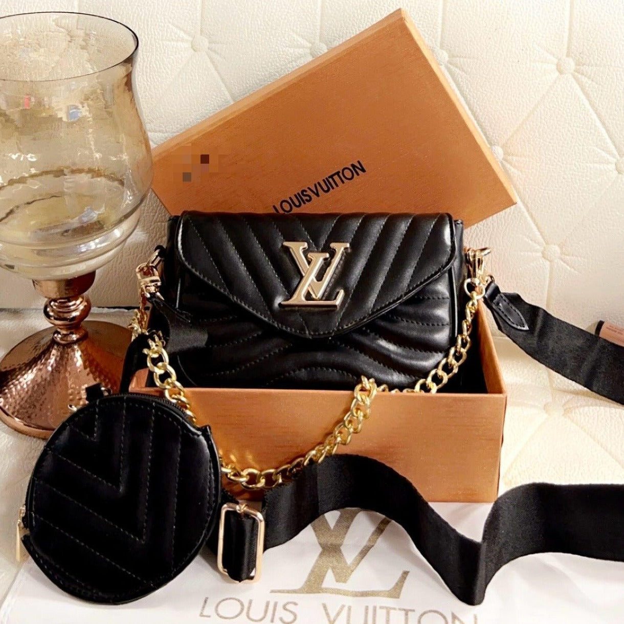 Amazing lv wave Pochette Shoulder bag - AmazingBaba