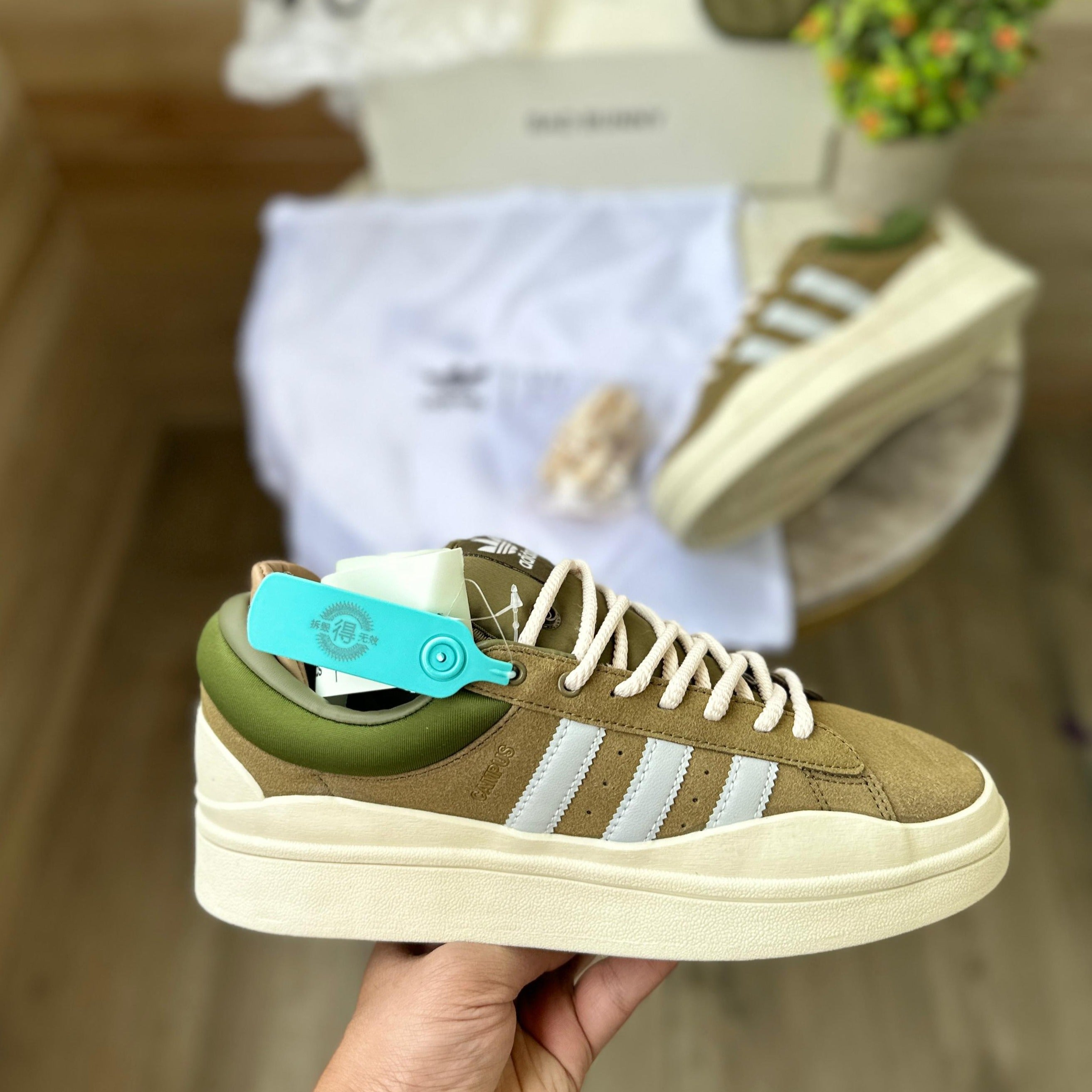 Amazing Ad bad bunny campus shoes