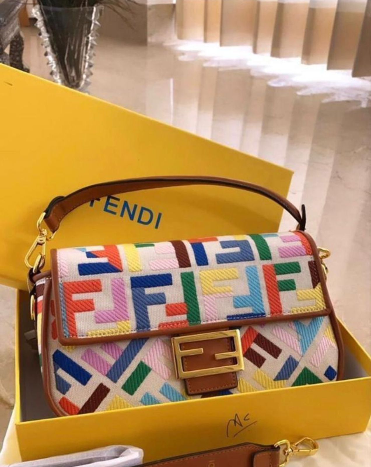 Luxury Handbag – Fendi Baguette Model