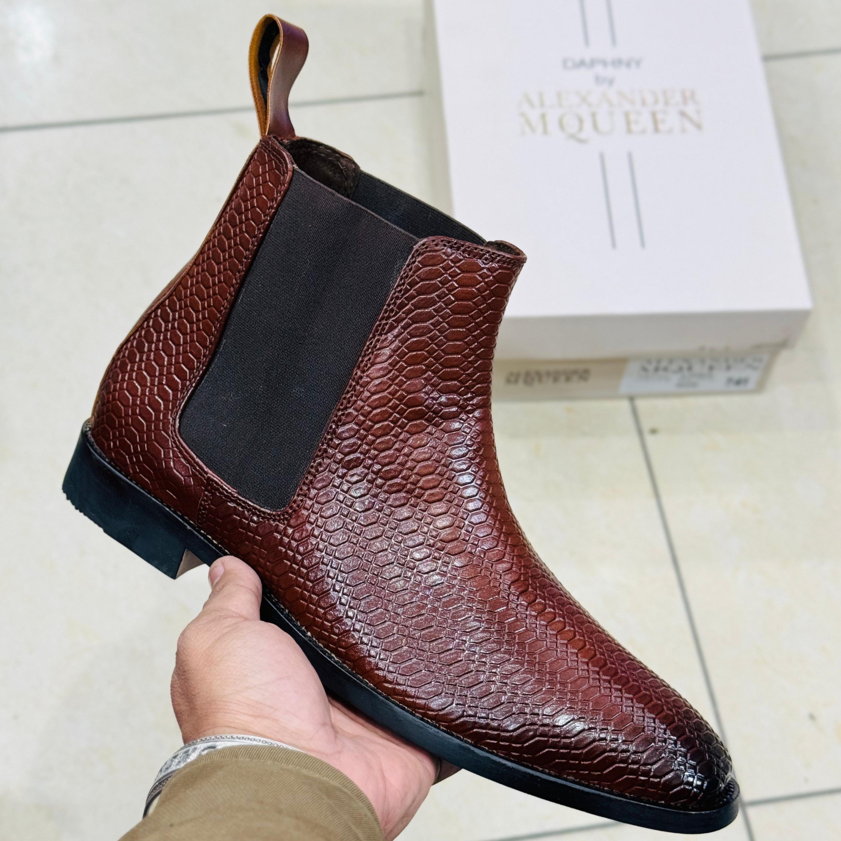 Alexander Mcqueen Chelsea Boots - AmazingBaba