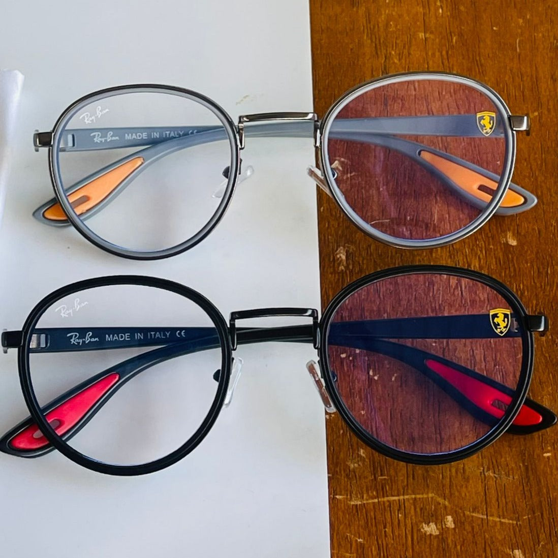 R Transparent pretty unisex sunglasses - AmazingBaba